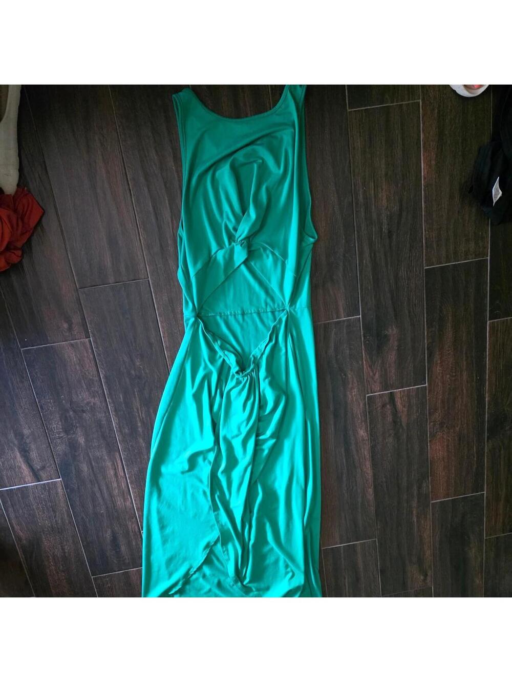 SHEIN Women's Green Dress